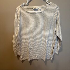 Vineyard Vines Long Sleeve (white & tan) XL